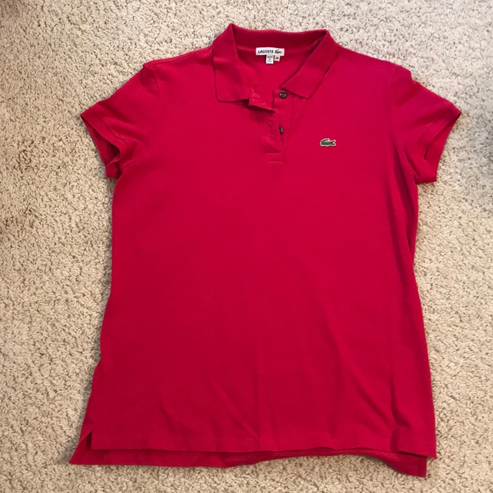 Women’s Lacoste Polo shirt